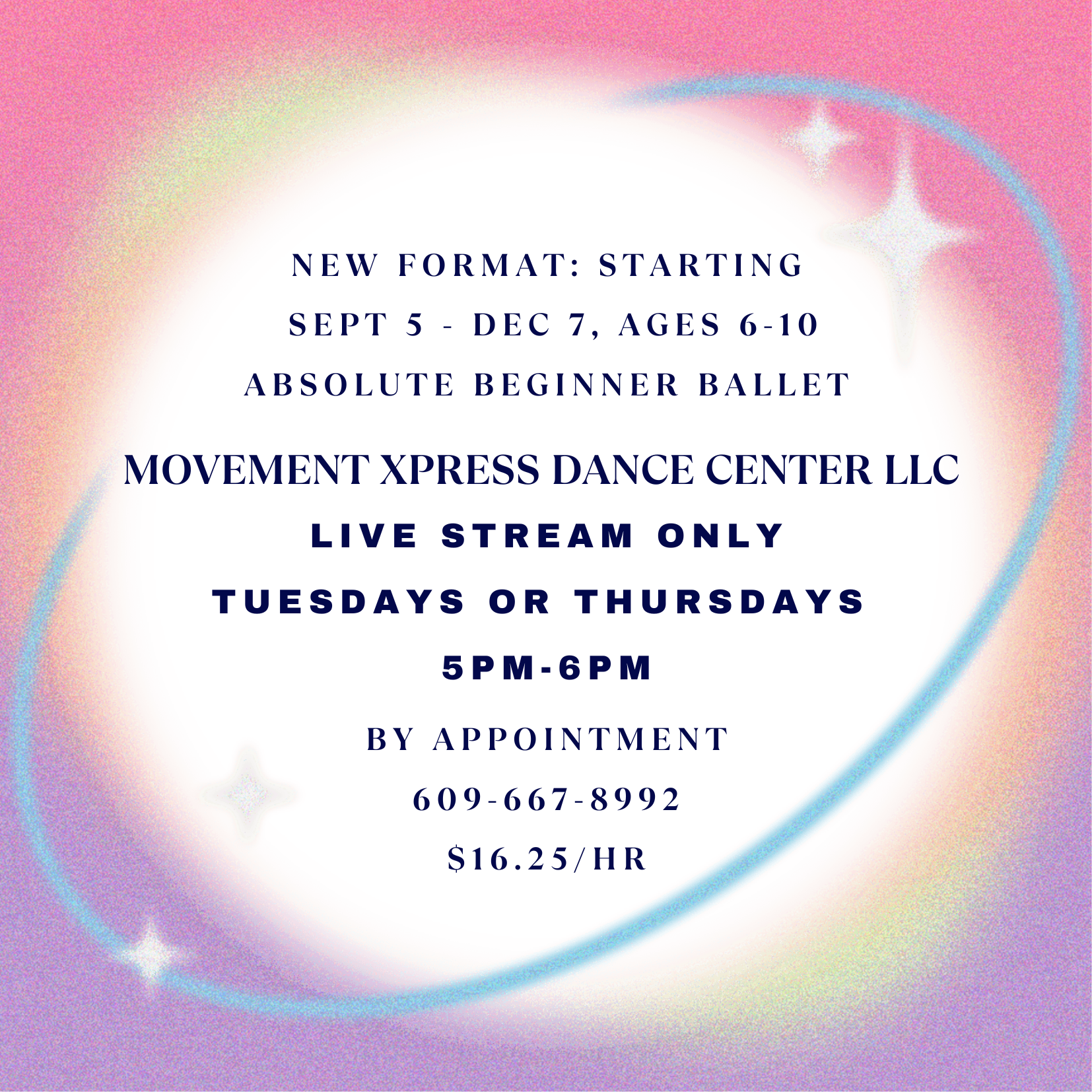 Pastel Rainbow Psychedelic Dance Party Birthday Invitation